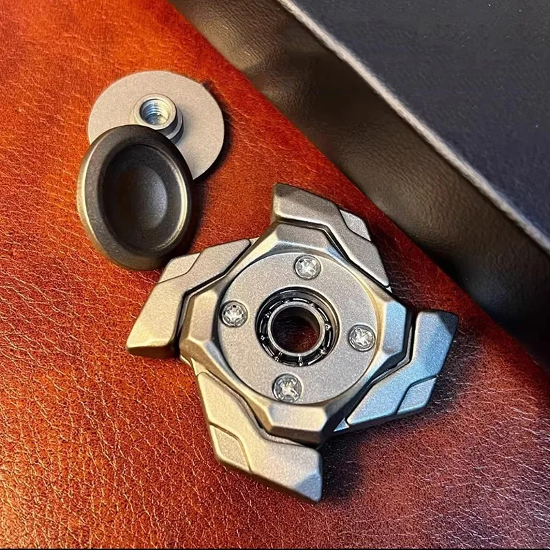 Mini Open Armor Gyro EDC Fidget Sliders Spinning Metal Top Fidget Toys Sollievo dallo stress per adulti Giocattoli giroscopici magnetici in metallo