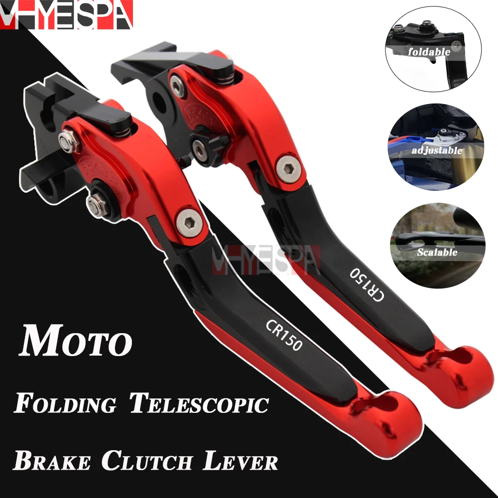 New CNC Folding Extendable Motorcycle Brake Clutch Levers for FB mondial hipster 125 HPS125 Aprilia cr150 2017-2019