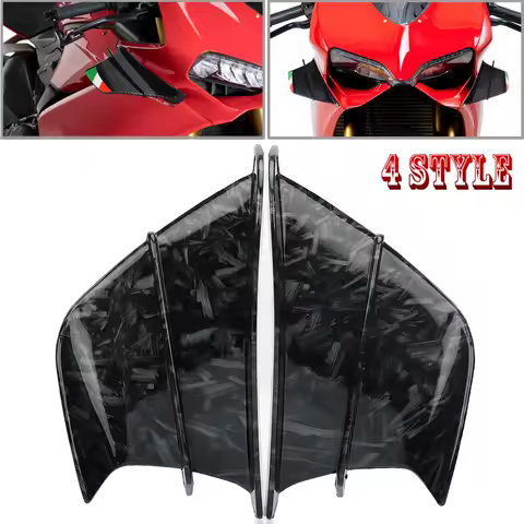 For HONDA CBR650R CBR650F CBR500R CBR1000RR for Yamaha BWS RS JOG JOE GP Motorcycle Winglet Aerodynamic Wing Kit Spoiler