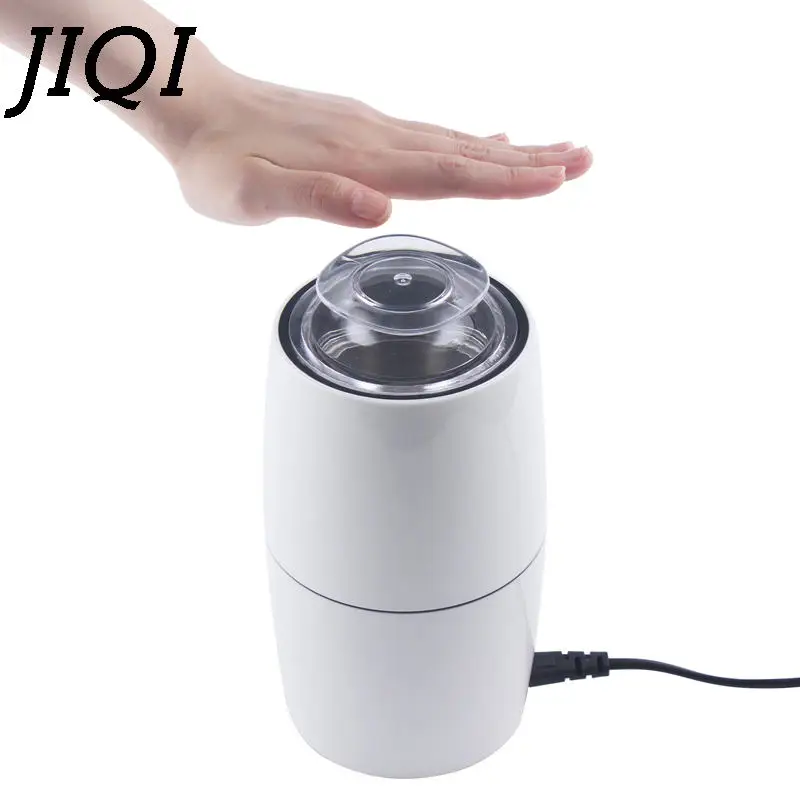 JIQI Electric Stainless Steel Coffee Bean Herbs Nuts Grinder Home Grinding Milling Machine Rapid Coffee Mill Crusher Accessories