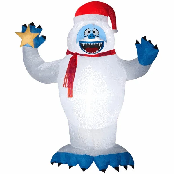 Outdoor Inflatable Christmas Snow Monster, Outdoor Party Holiday Decoration