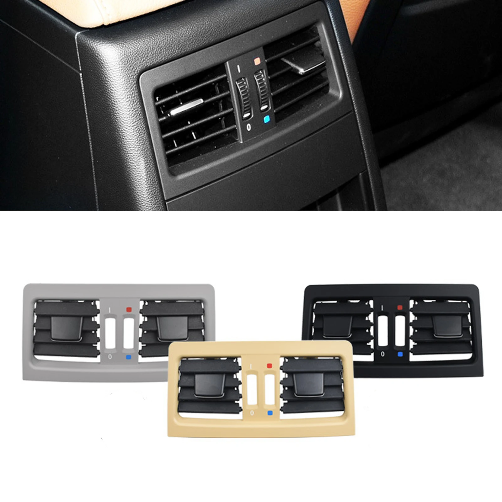 

Plastic Rear AC Vent Grille for BMW 3 Series For E90 For E91 Perfect Fitment for Various Models Including 335i
