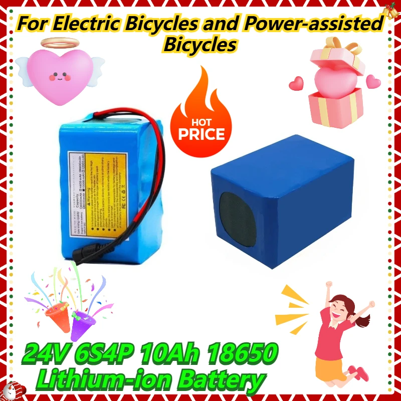 

24V 6S4P 10Ah 18650 Lithium-ion Battery For Electric Bicycles and Power-assisted Bicycles