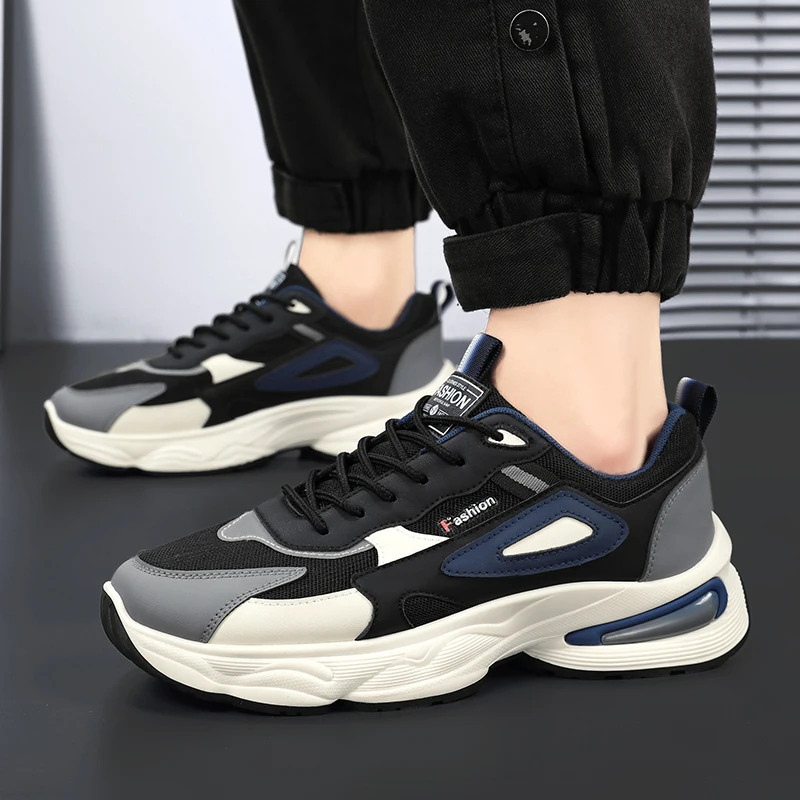 New Design 2024 Breathable Platform Sports Running Casual Daddy Shoes High Quality Original Luxury Sneakers for Male