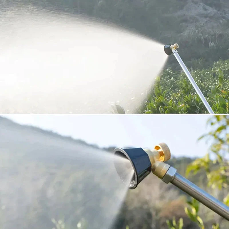 High pressure Pesticide Sprayer Nozzle Watering Adjustable Irrigation Air Vortex Nozzle Agricultural Gardening Pest Control