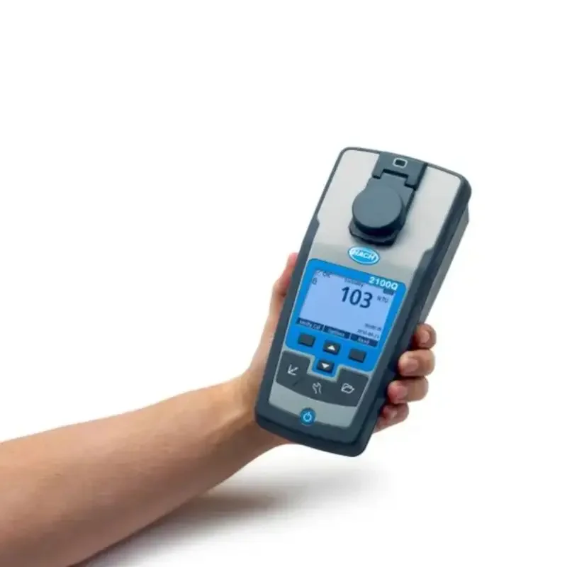 HACH 2100Q مقياس التعكر المحمول مع نسبة الإخراج #3