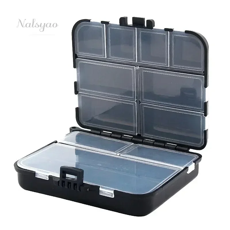 1pcs Double Sided Fishing Gear Box, Fishing Accessories Storage Box for Hooks, Baits, Carp Parts, Tackle Organizer