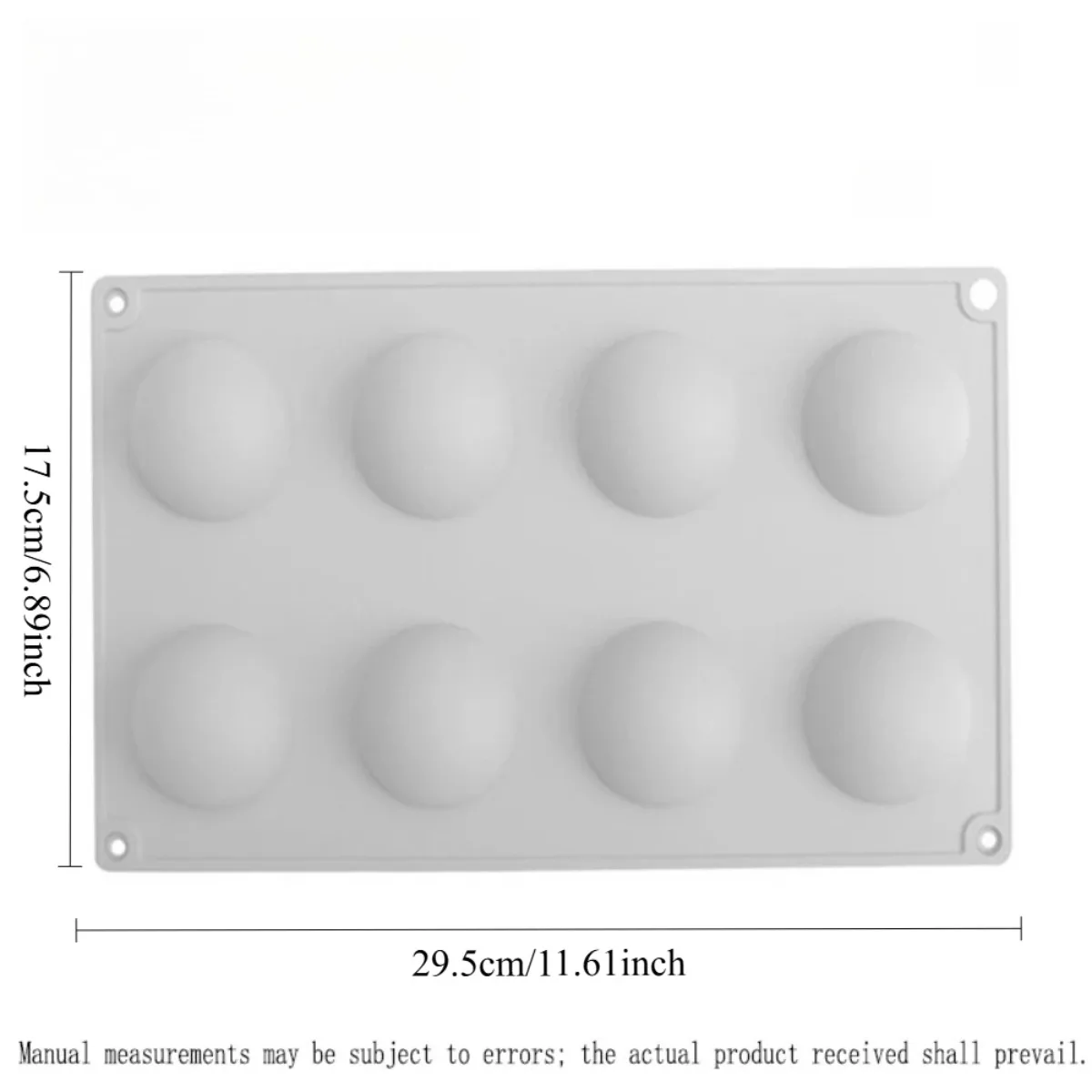 1Pc Round Spherical Mousse Silicone Mold DIY Chocolate Mold for Baking Cake Dessert Pastry Pudding Cupcake Baking Tools 8 Cavity image 6