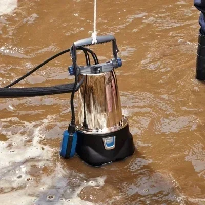 

for For Suitable For German Eurasia Submersible Pump, Low Water Level Shallow Suction Garage Basement Construction Site Water Ac