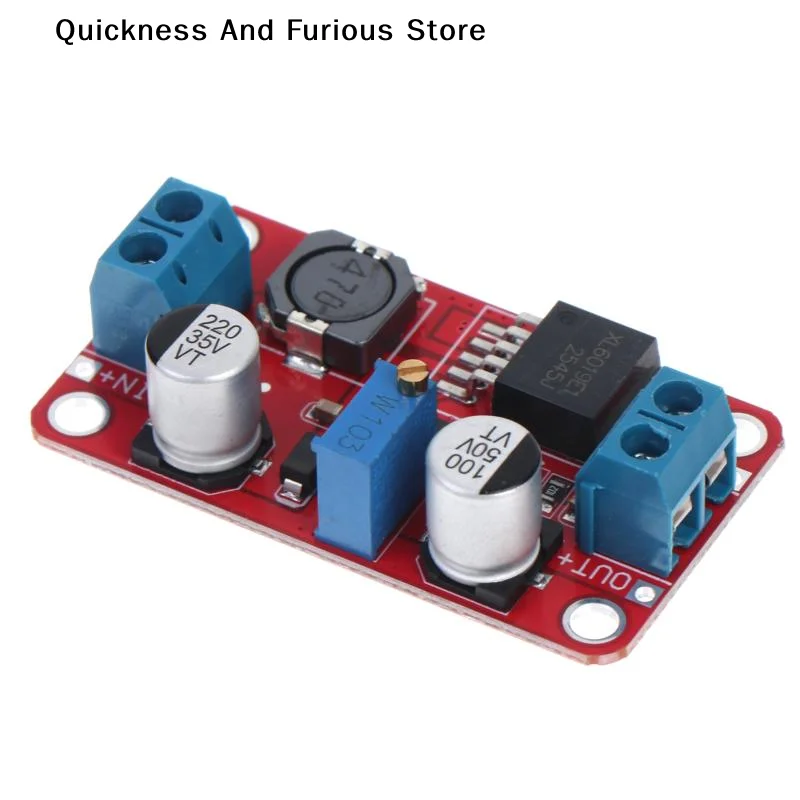 【T】1Pcs 5A DC-DC Step Up Power Module Boost Volt Converter 3.3V-35V To XL6019 Adjustable Output Regulator