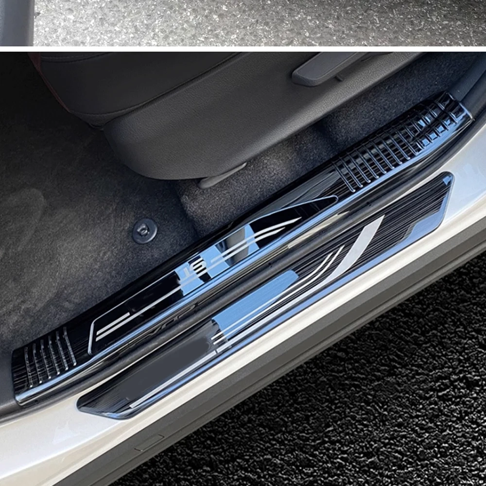 Welcome Pedal for Hyundai Grand i10 N-Line Nios AC3 2020~2025 Stainless Steel Door Sill Scuff Threshold Guard Plate Accessories