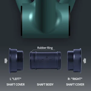 Senicx Lower Ceramic Road/Bike/Cash Bycle Support für PressFit BB86 24 -mm -Achse für Shimano/SRAM GXP geeignet 10 Hauptverkaufsquarque SRAM - №4