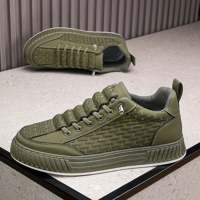 

Mens Board Shoes 2025 Autumn New Trendy Student Street Style Comfortable Breathable Daily Travel Casual Walking Shoes for Man