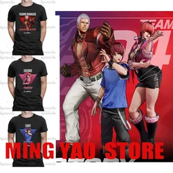 King Of Fighters XV Team Orochi T-shirt Korean Style Short Sleeve Modal Causal T-shirt O-Neck Street Wear Soft T-shirt