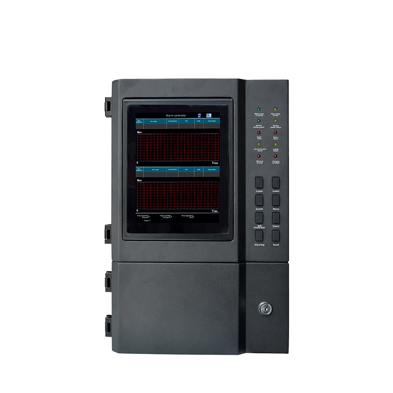 High-tech S8600 Multi-point Monitoring  Concentration Alarm Controller H2S Fixed  Alarm Control Panel