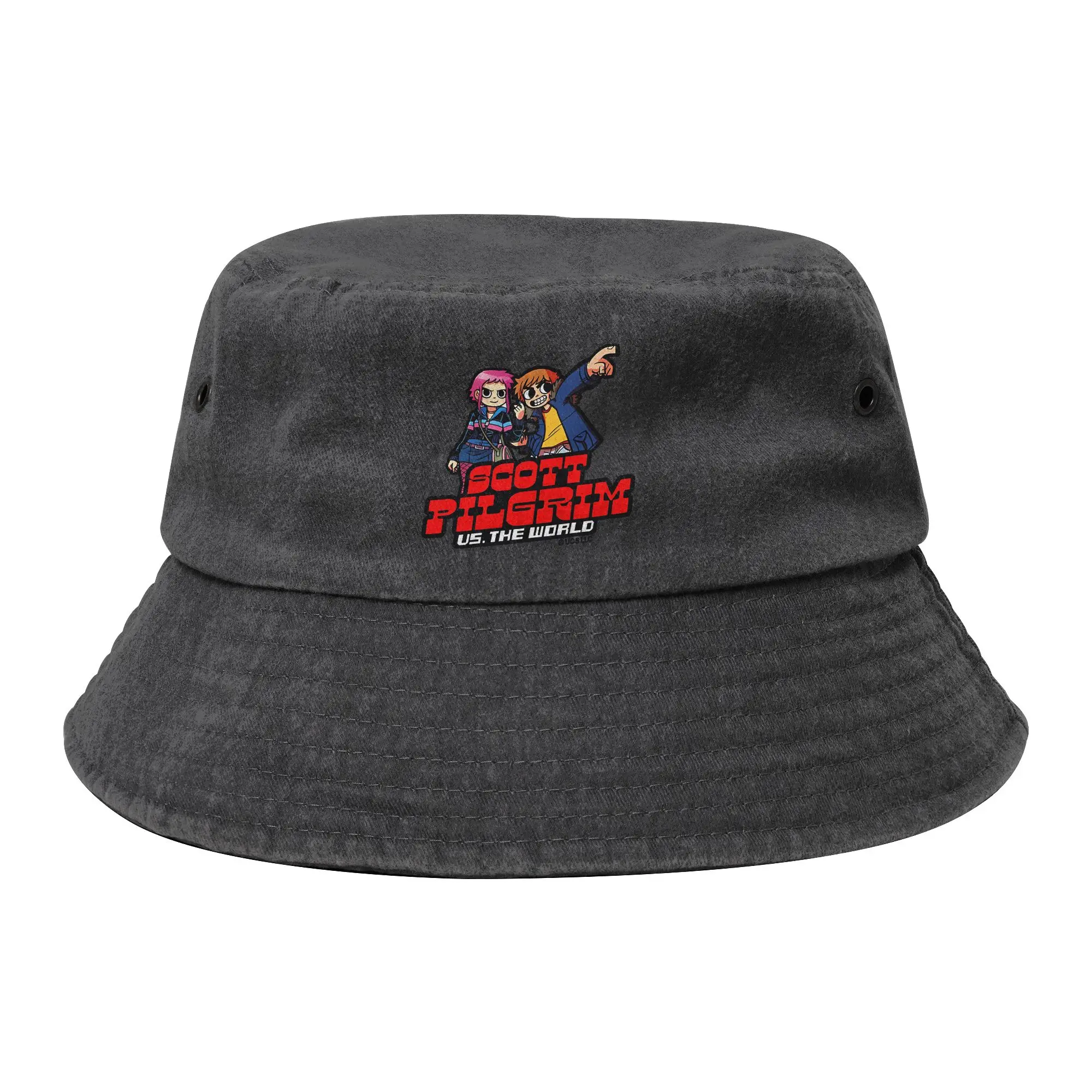 Sombrero de Pescador Scott Pilgrim para Adolescentes, Verano, Viajes, Plegable, para Pesca al Aire Libre