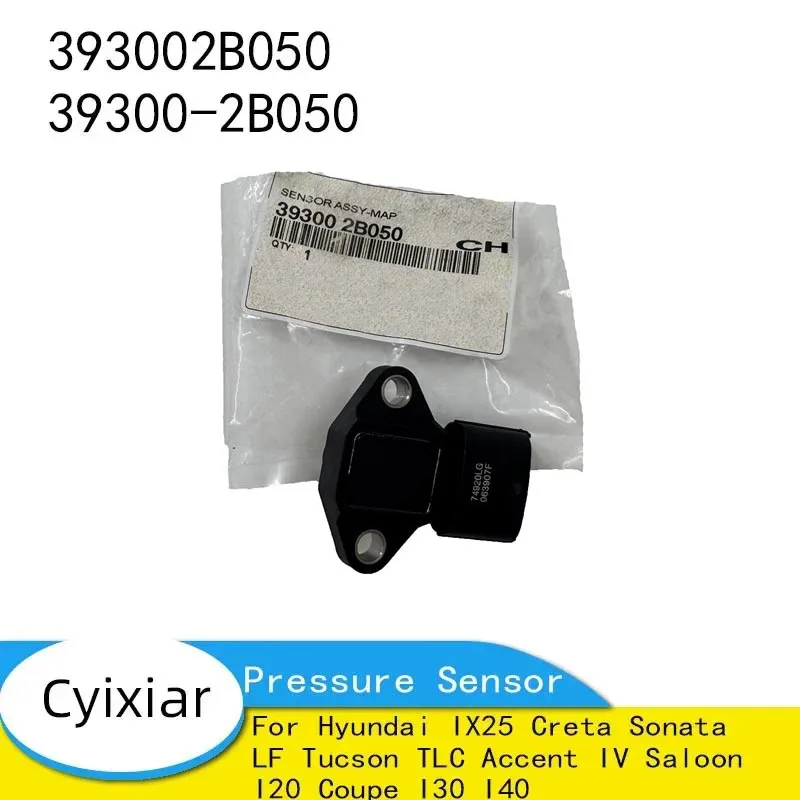 

Датчик давления MAP 393002B050 39300-2B050 для Hyundai IX25 Creta Sonata LF Tucson TLC Accent IV Saloon I20 Coupe I30 I40