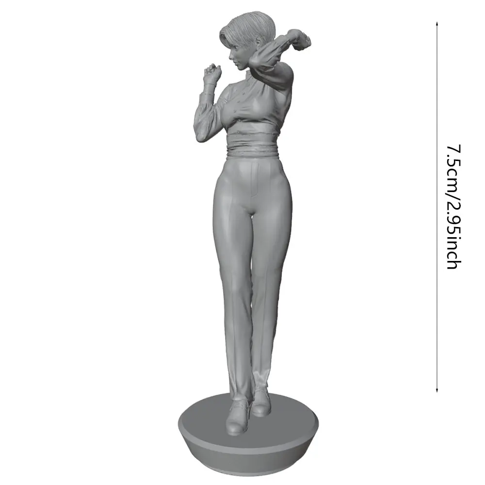 Miniatura de caballero 75mm en resina – Figura para coleccionismo y rol - imagen 2