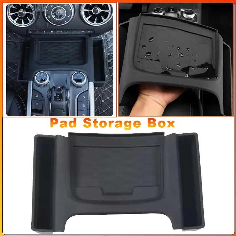 

High Quality Central Control Charging Silicone Pad Storage Box Modified Interior Accessories For Great Wall Tank 300 Hi4-T