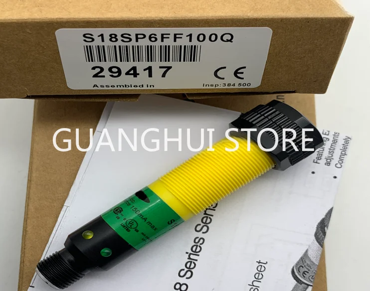 

S18SP6FF100Q S18SP6FF50Q S18SN6FF100Q S18SN6FF50Q Brand New Photoelectric Switch Sensor Spot Stock Fast Delivery