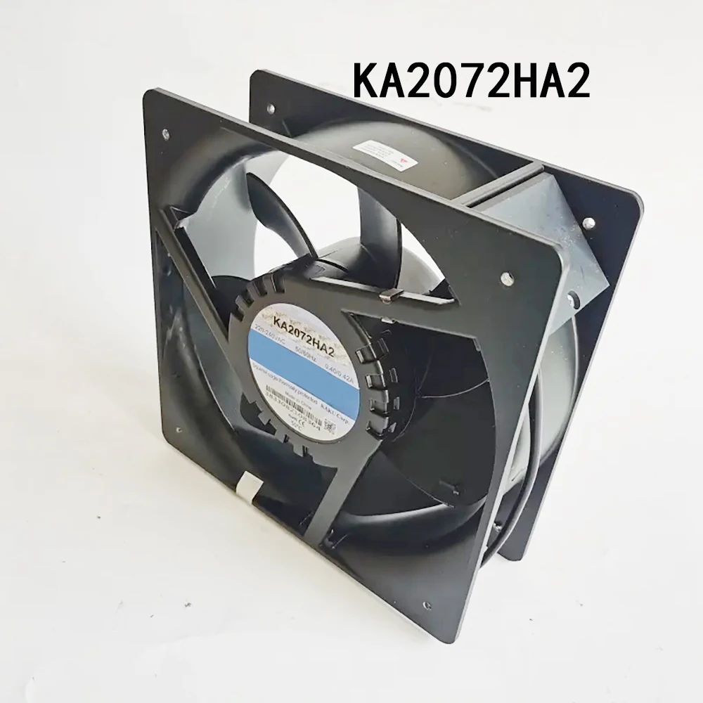 Axial Flow Fan 220/240VAC KA2072HA2 208*208*72MM 0.38-0.50A Server radiator Case cooling fan