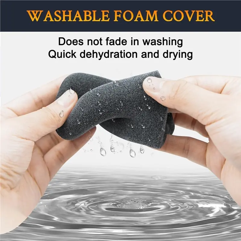 For Fifine K688T/K688CT K688 Microphone Accessories- 2Pcs Flocked Windscreen Windproof Muff Filter Mic Cover