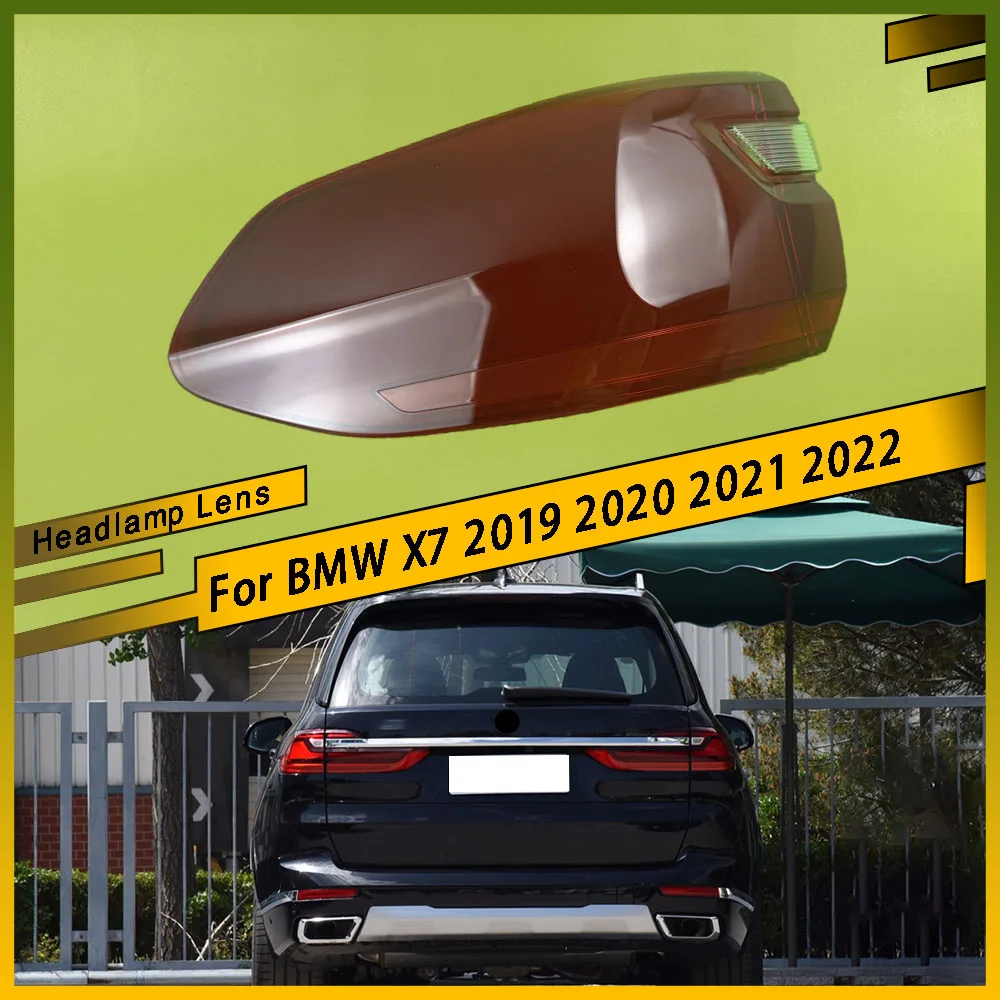 

Rear Taillight Shell Tail Lamp Cover Turn Signal Stop Light Mask Replace The Original Lampshade For BMW X7 2019 2020 2021 2022
