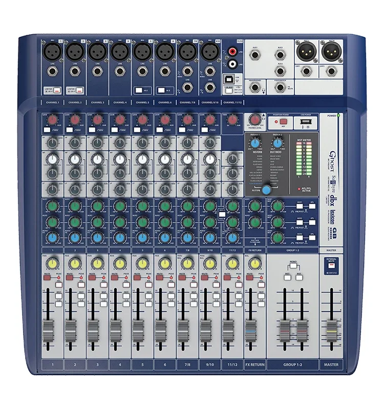 

Signature 12 Channel Soundcraft Audio Mixer for Stage Singing Peormance