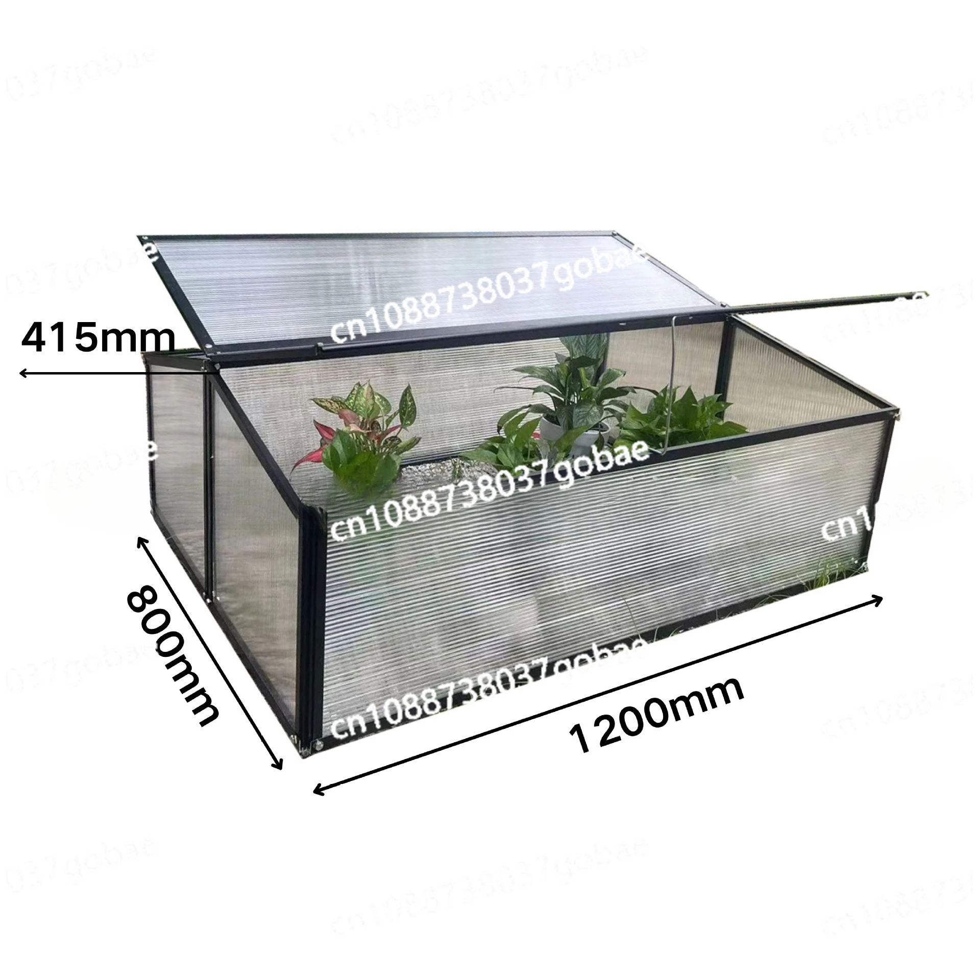 

Небольшая теплица с двойным наклоном, изоляционная комната для растений из алюминиевого сплава, небольшая изоляционная коробка для цветов и растений