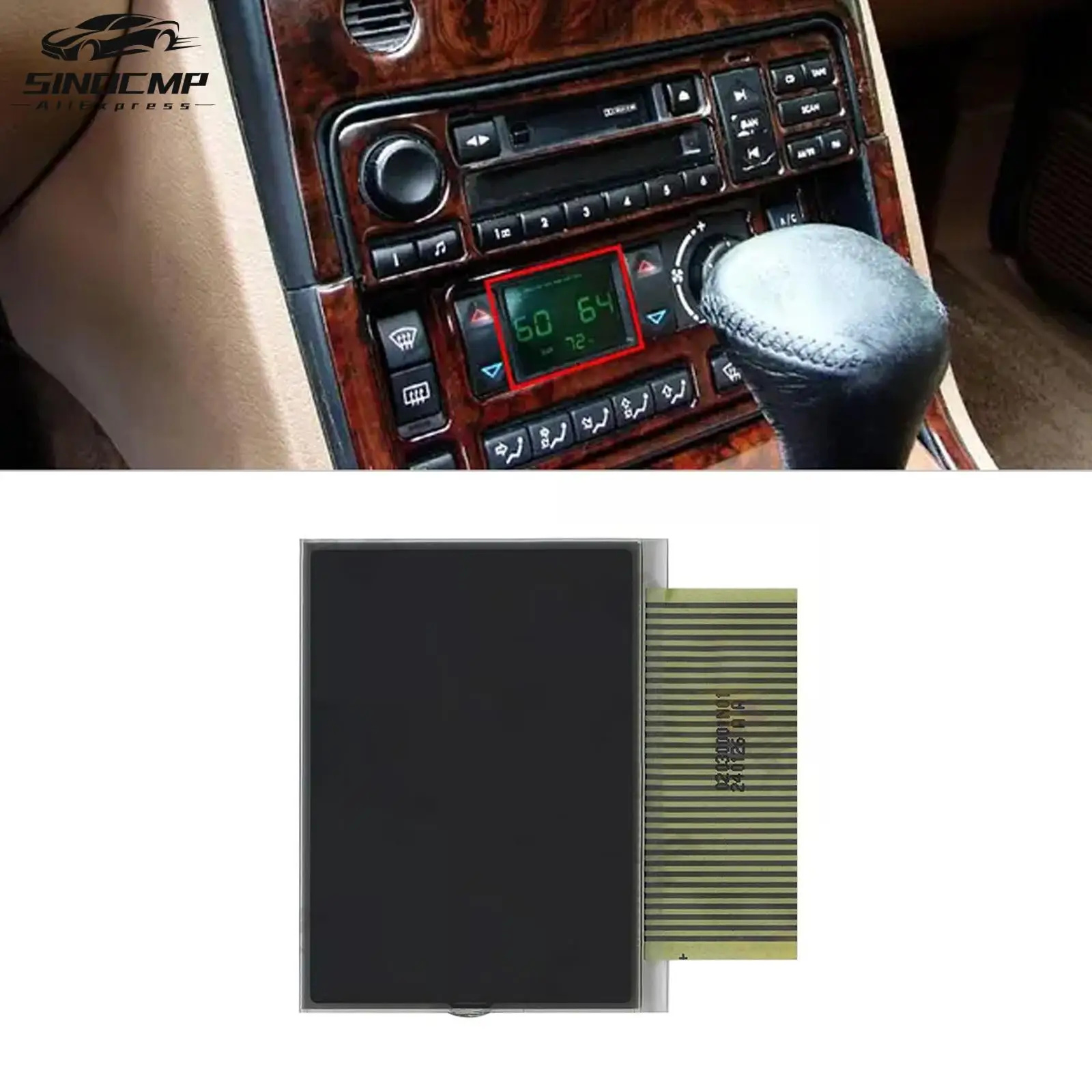 

Dashboard LCD Display Screen JFC102550 AWR5051 W963910T 69172011 For Range Rover HSE P38 A/C Heater Climate Temperature Control