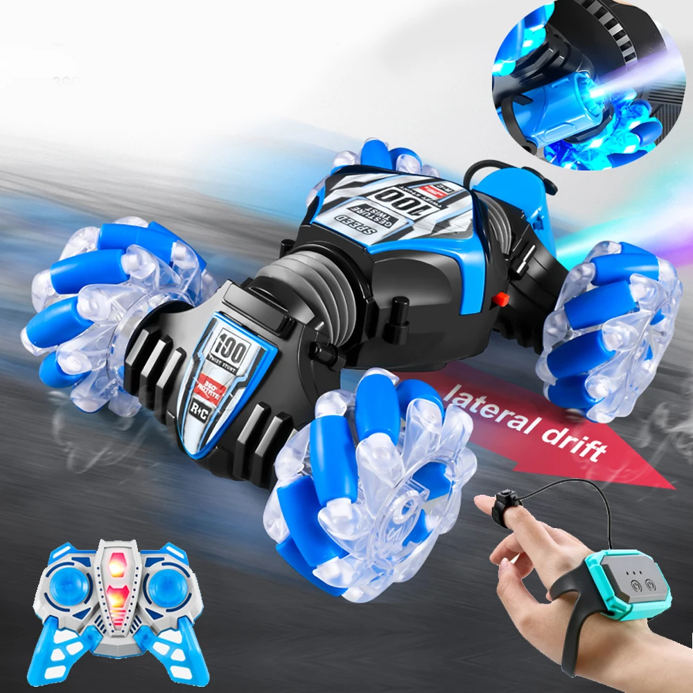 

Remote Control Car RC Gesture Sensing Stunt Car Drift Spray High Speed 360° Off Road Cars for Kids Boys Girls Gifts Auto Toys