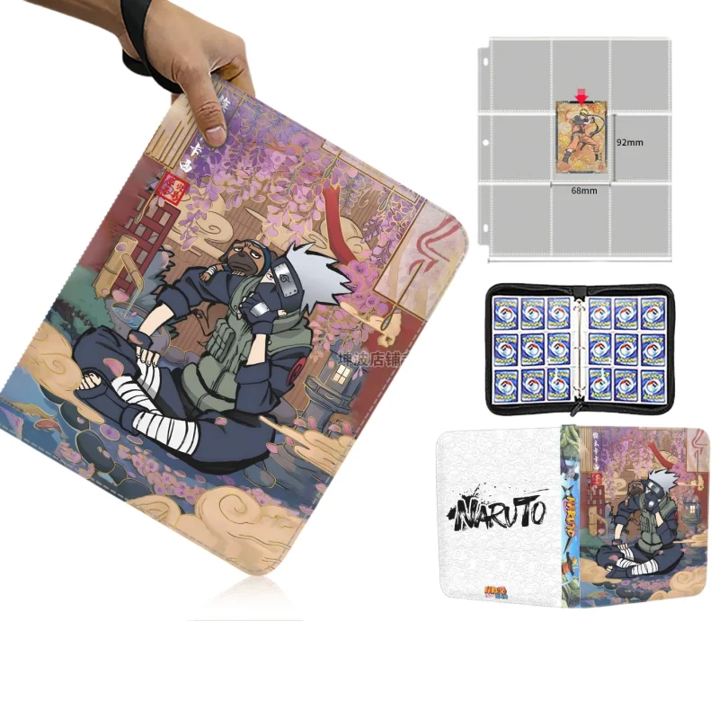 

Новый альбом-фотоальбом для коллекционирования карточек Наруто, держатель для карточек, детские игрушки, анимационные сувениры, праздничные подарки