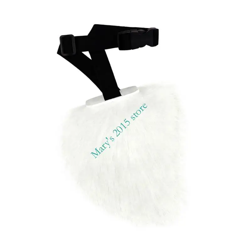 E15f fácil anexar peça traje cauda coelho pelúcia para crianças vestir-se jogos design seguro festa role play