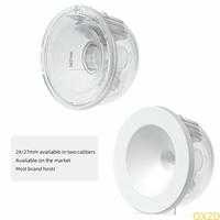 QX2D Replacement Attachment Backflow Proof Valves Dust Lid for S12 S9 Electric Breast Pumps Enhances Pumping Efficiency