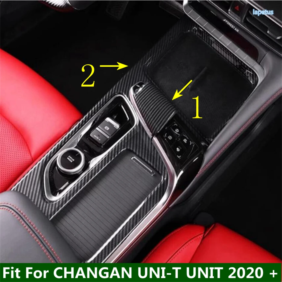 

Car Center Control Gear Shift Knob Gear Head Handle Panel Decoration Cover Trim For CHANGAN UNI-T UNIT 2020 - 2024 Accessories
