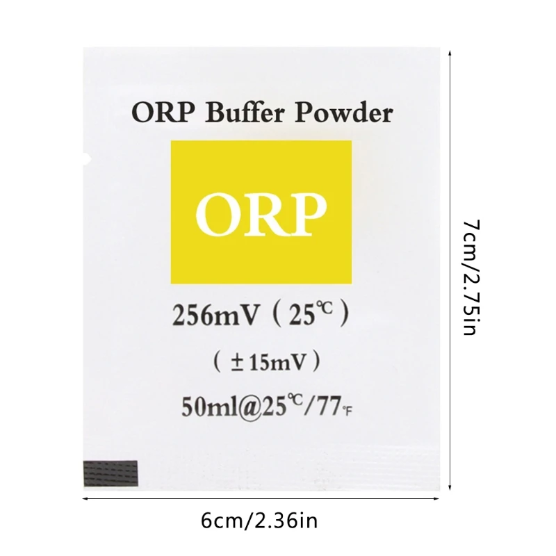 Solución de Buffer ORP mejorada, calibración de polvo, líquido, corrección de 256 MV