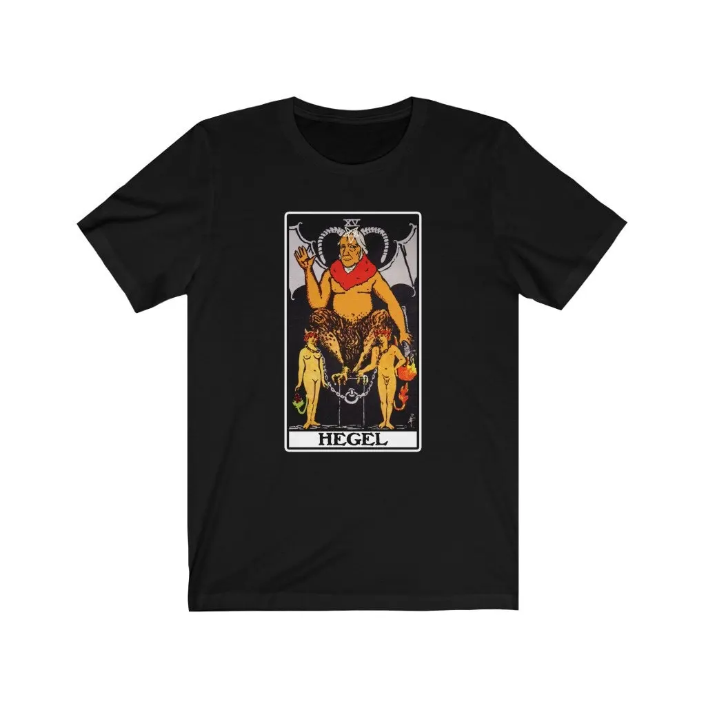 Hegel Devil Tarot Philosophy Shirt