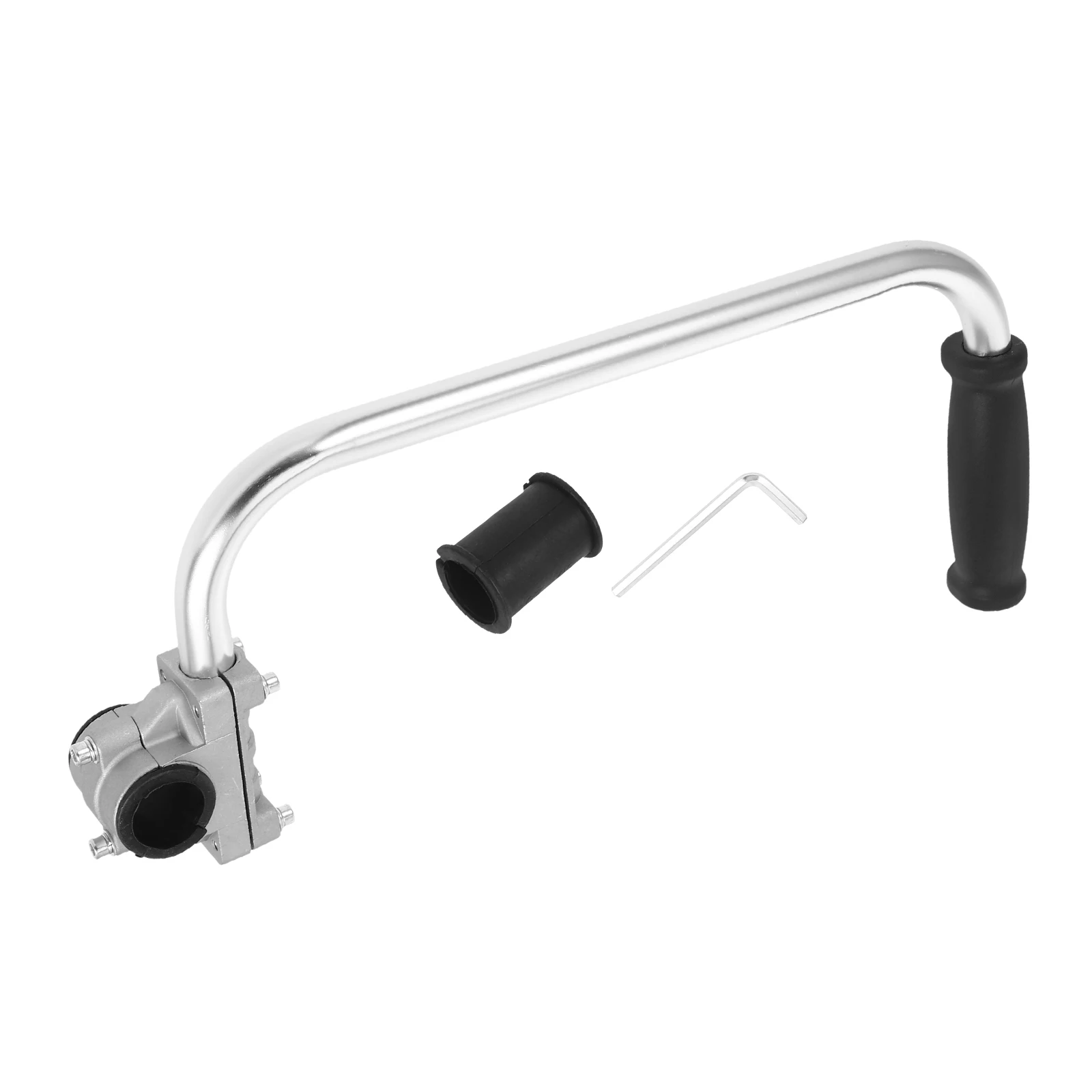 

Auxiliary Lawn Mower Adjustable Replacement Grip Silver String Trimmer Accessories Attachments Grass Whip Handle Bar