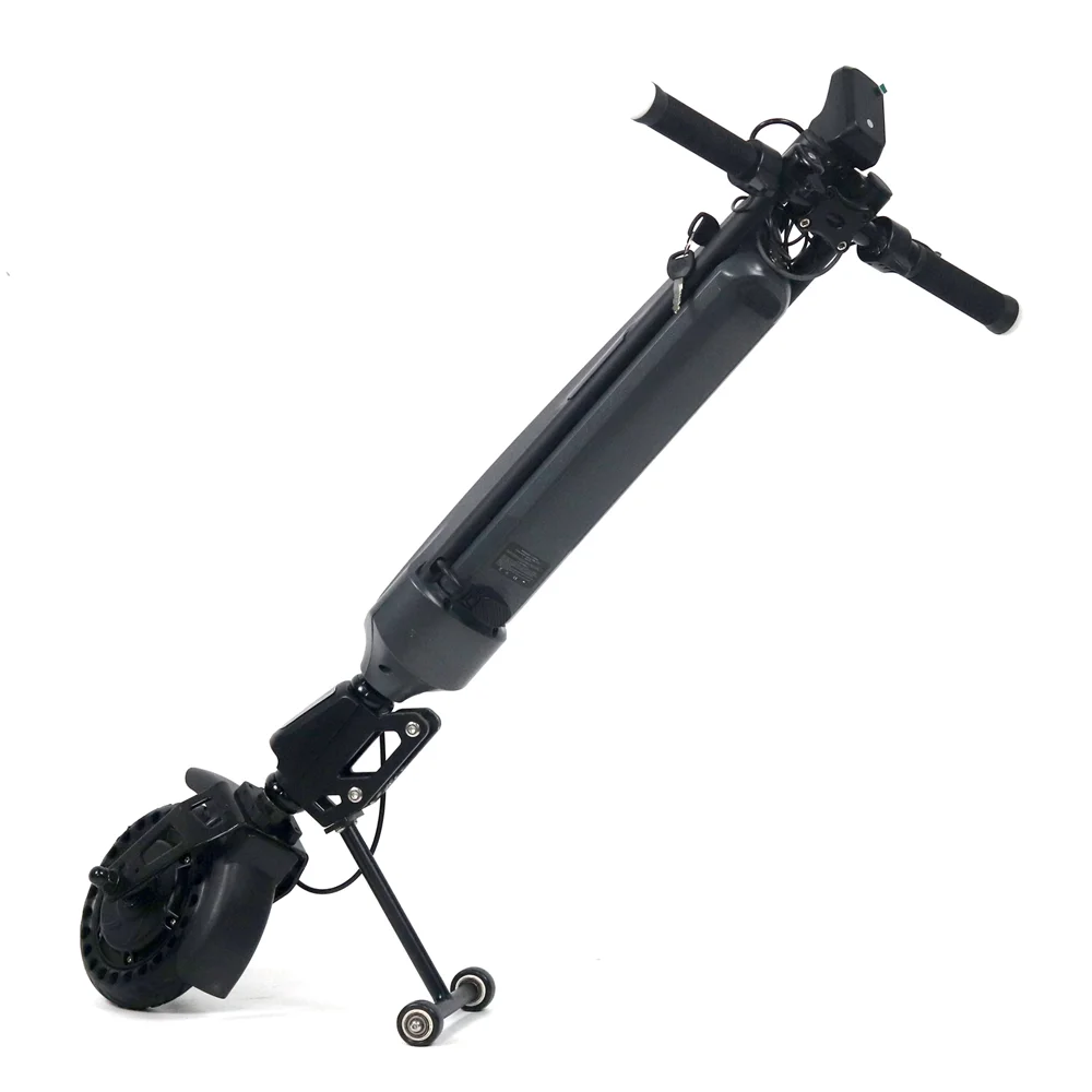 Picture 3: Coofull Joyebikes 36V 7.5Ah Wheelchair Power Assist Attachment Wheelchair Handcycle Kit for Manual Wheelchair Tractor