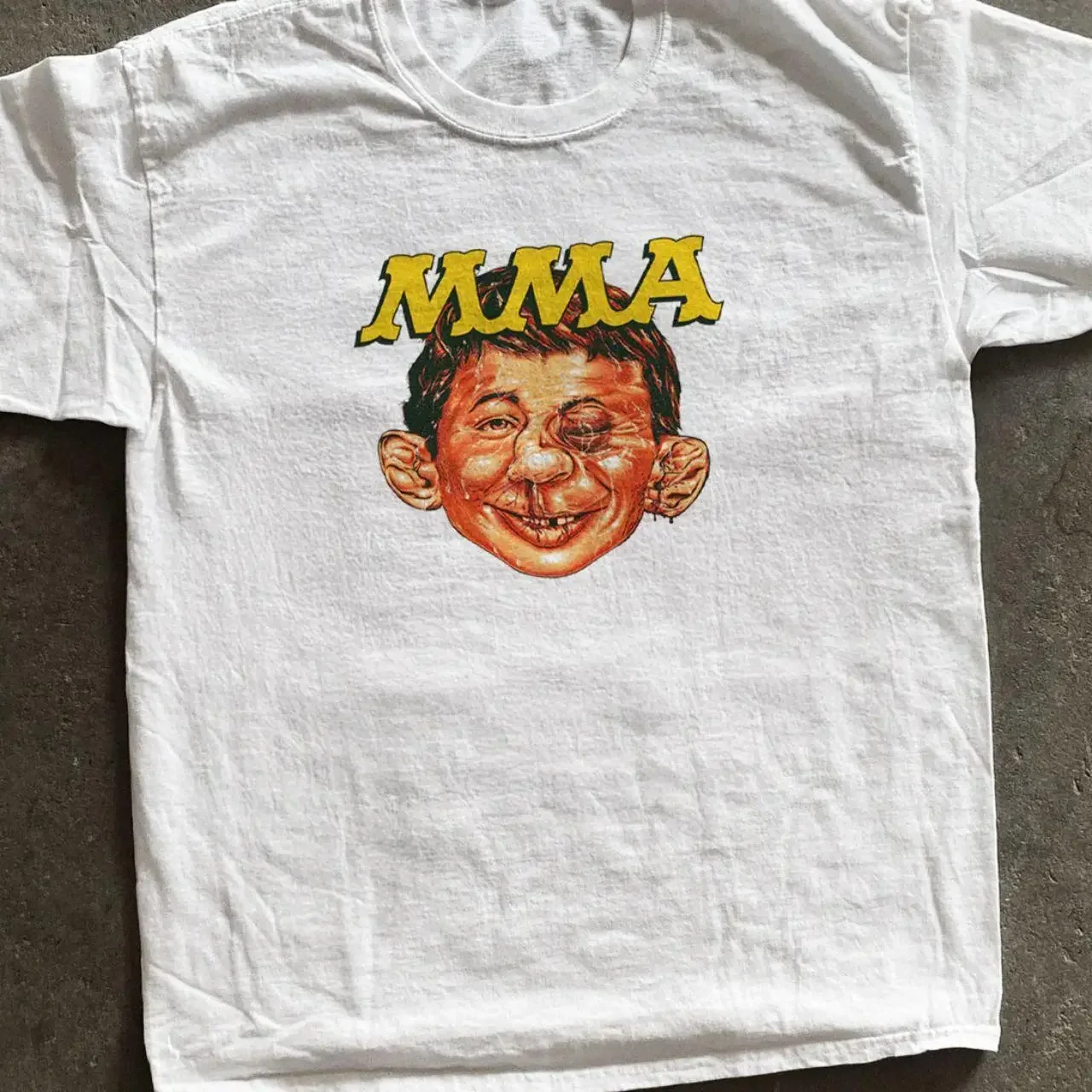 MAD MMA MAGAZINE T-Shirt, Logo Tee, Gifts Shirt, Unisex Vintage Graphic Tees Gothic Grunge Y2k Emo Scene Amity Affliction Style Clothes Men Women Streetwear