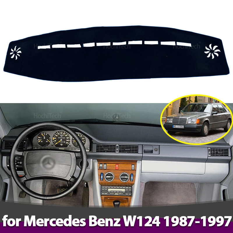 

For Mercedes Benz E Class W124 E 250 420 200 300 1987-1997 Anti-Slip Dashboard Cover Protective Pad Accessories Sunshade Carpet