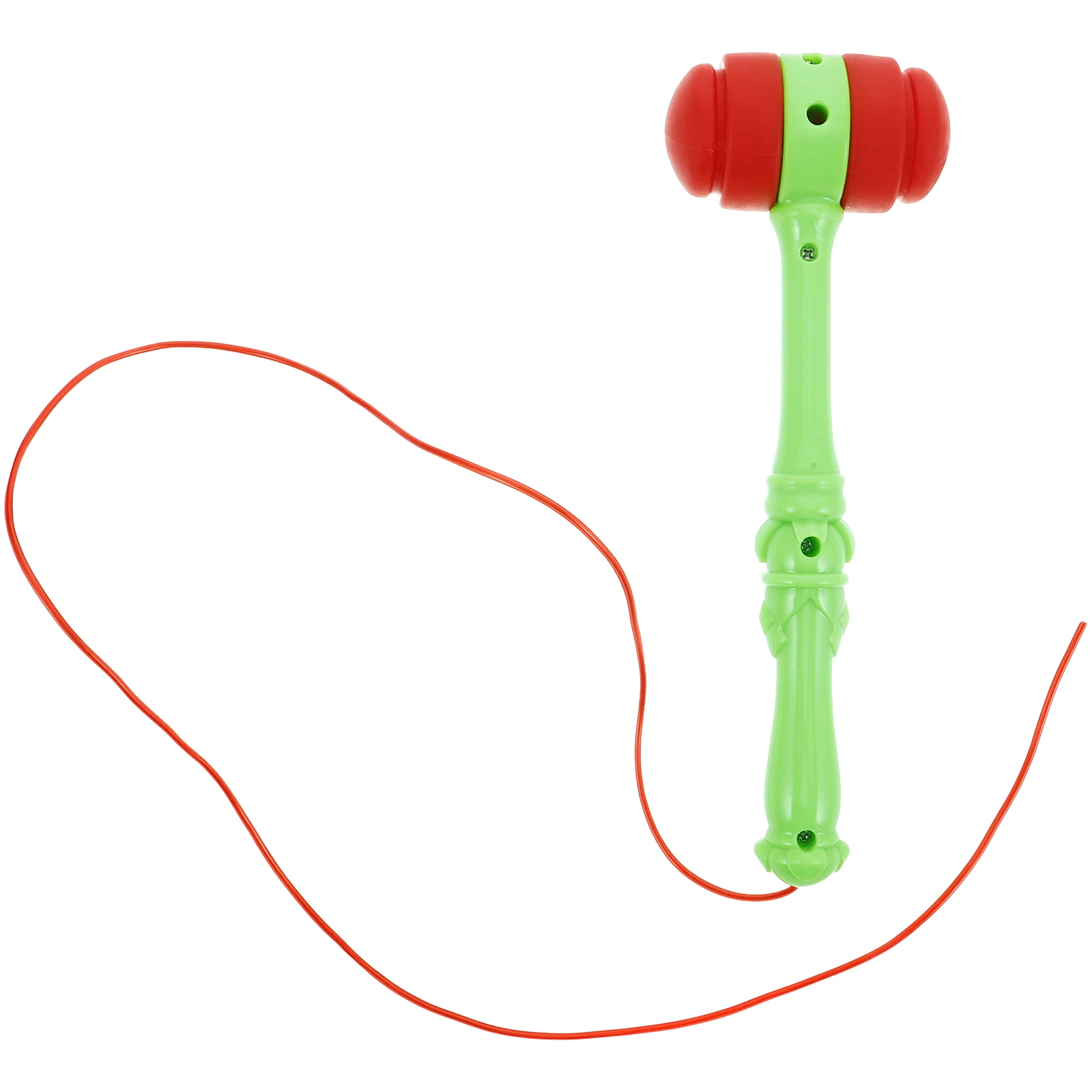 Kids Mallet Toddler Toy Squeaky Hammer Green Portable Pounding Toy Hammers Kids Hammer Toys Early Educational