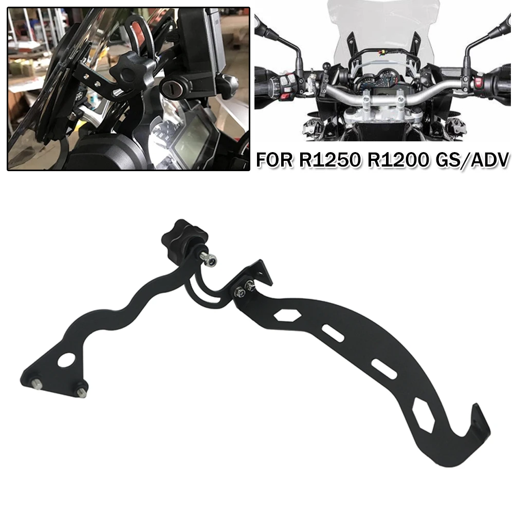 For BMW R1200GS LC GS1250 ADV R1250GS R1200 GS 2014-2023 Motorcycle Windshield Support Holder Windscreen Strengthen Bracket Kit