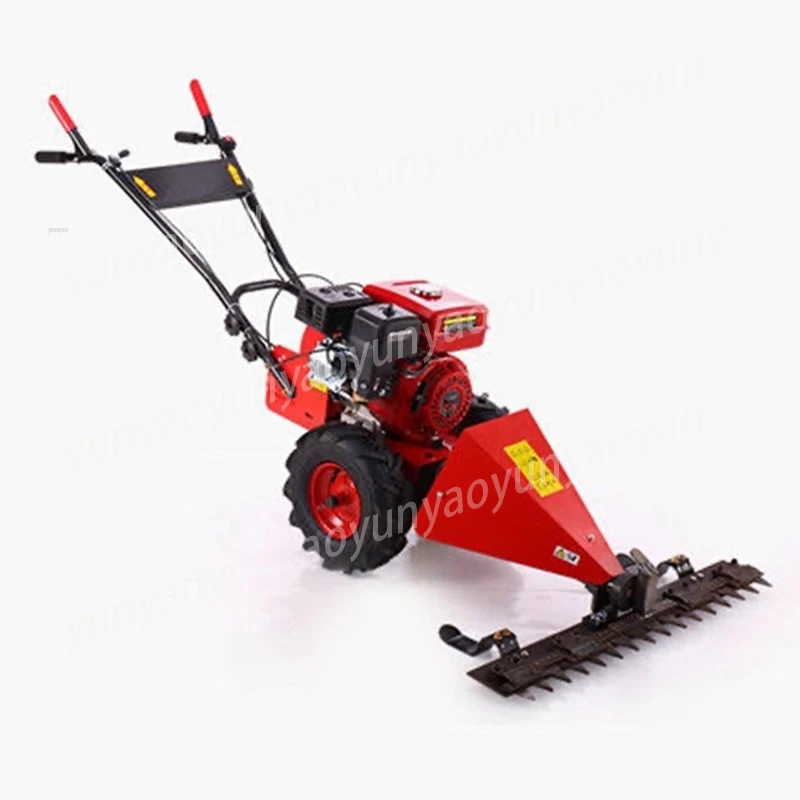 

Four-wheel-drive Self-propelled Mower Push-type Lawn Mower Orchard Weed Trimmer Shrub and Brush Cutter 7.5HP Engine(Customized)