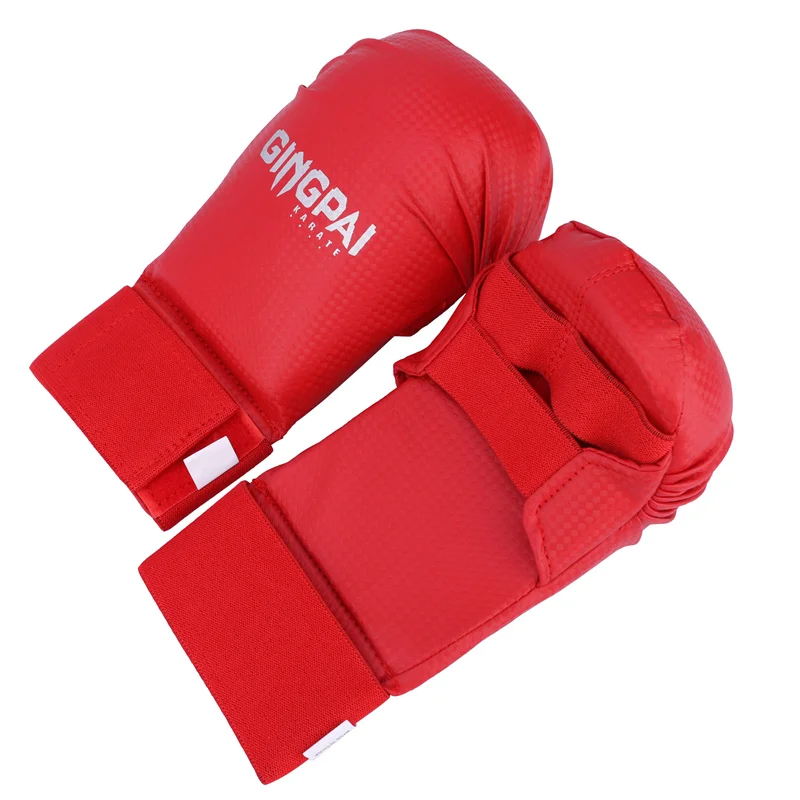 High Quality Adults Kids Karate Gloves Taekwondo Protector Pads Boxing Gloves Kickboxing Muay Thai Sanda MMA Training Equipments