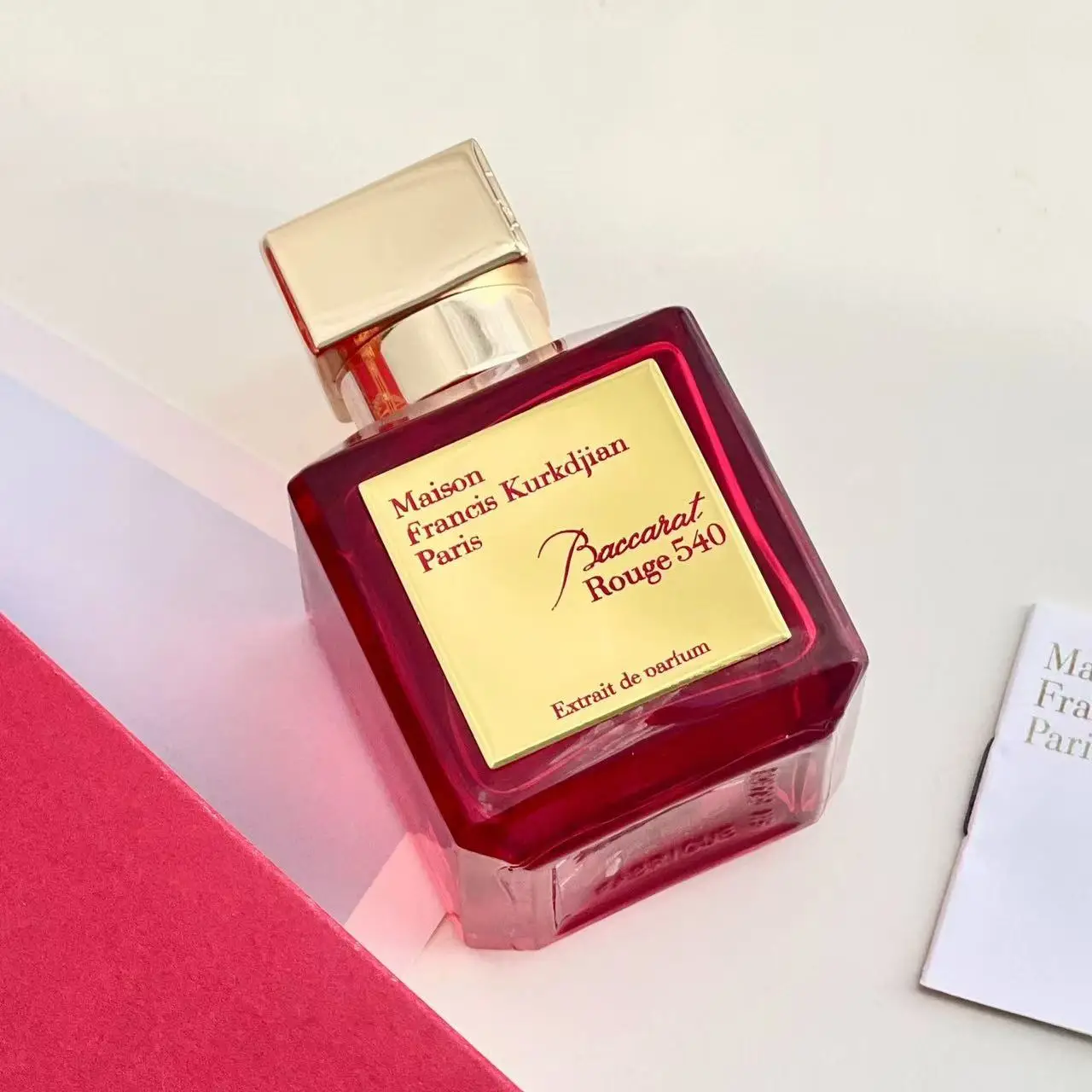 Baccarat Rouge 540 Extrait de Parfum, Unisex Perfume with Warm Amber Notes, Ideal Gift for Loved Ones, Sophisticated Aroma
