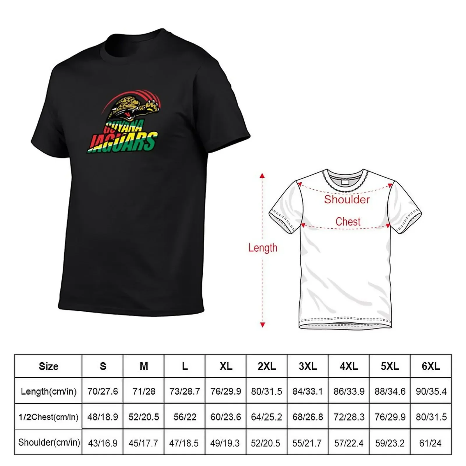 The Guyana Jaguars T-shirt boys whites for a boy customizeds customs t shirts men