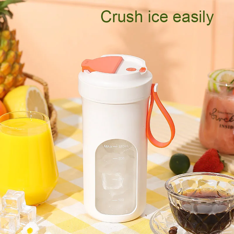 Portable Electric Juicer Blender, Fruit Mixers, USB Rechargeable, Smoothie Cup, Mini Squeezer, Juice Maker