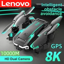 Lenovo-G6Pro Fotografia Aérea Profissional Drone, HD Brushless, Evitar Obstáculos, Quadrotor para Adultos e Crianças, 8K, GPS, Brinquedos