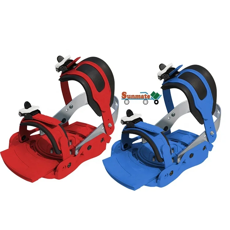 2024 Winter Freestyle Ski & Snowboard Bindings High Quality Nylon with Adjustable Aluminium Alloy Heel Boot & Shoes Fashionable